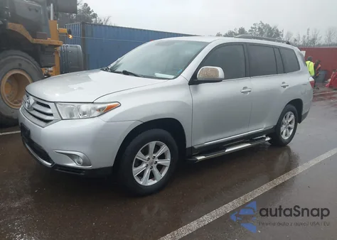 2012 Toyota Highlander Se V6 from USA, damaged, VIN 5TDZK3EH4CS056221